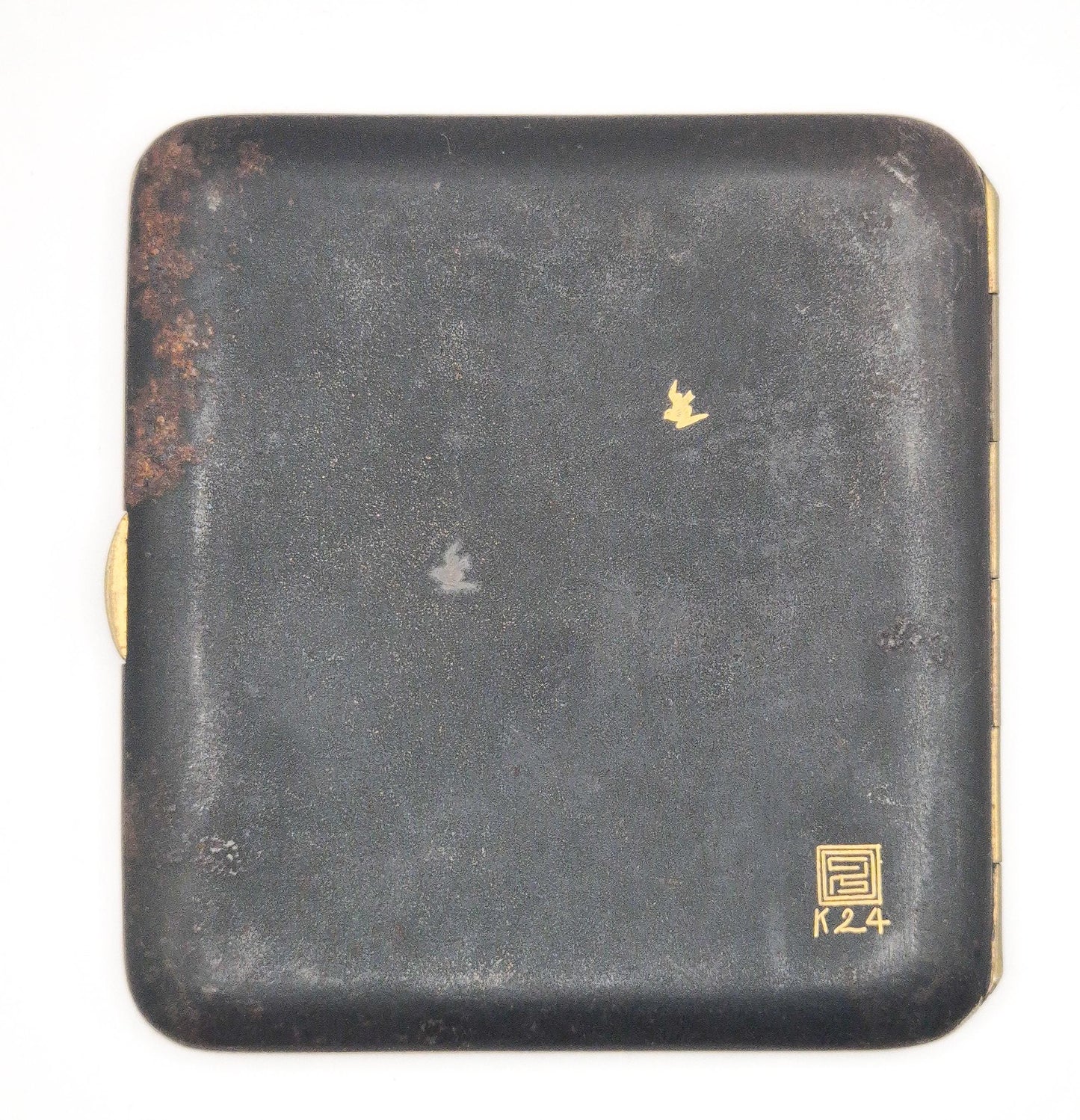 Vintage Japanese Damascene Cigarette Case
