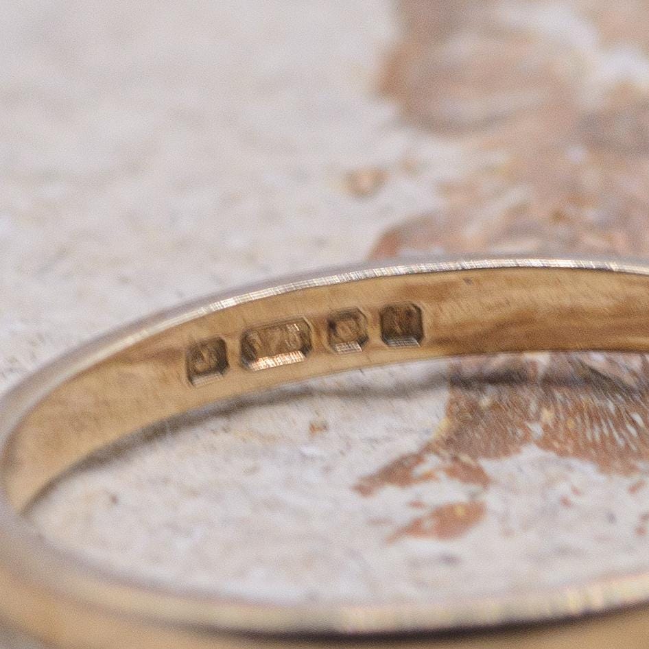 9ct Gold Diamond Solitaire Ring