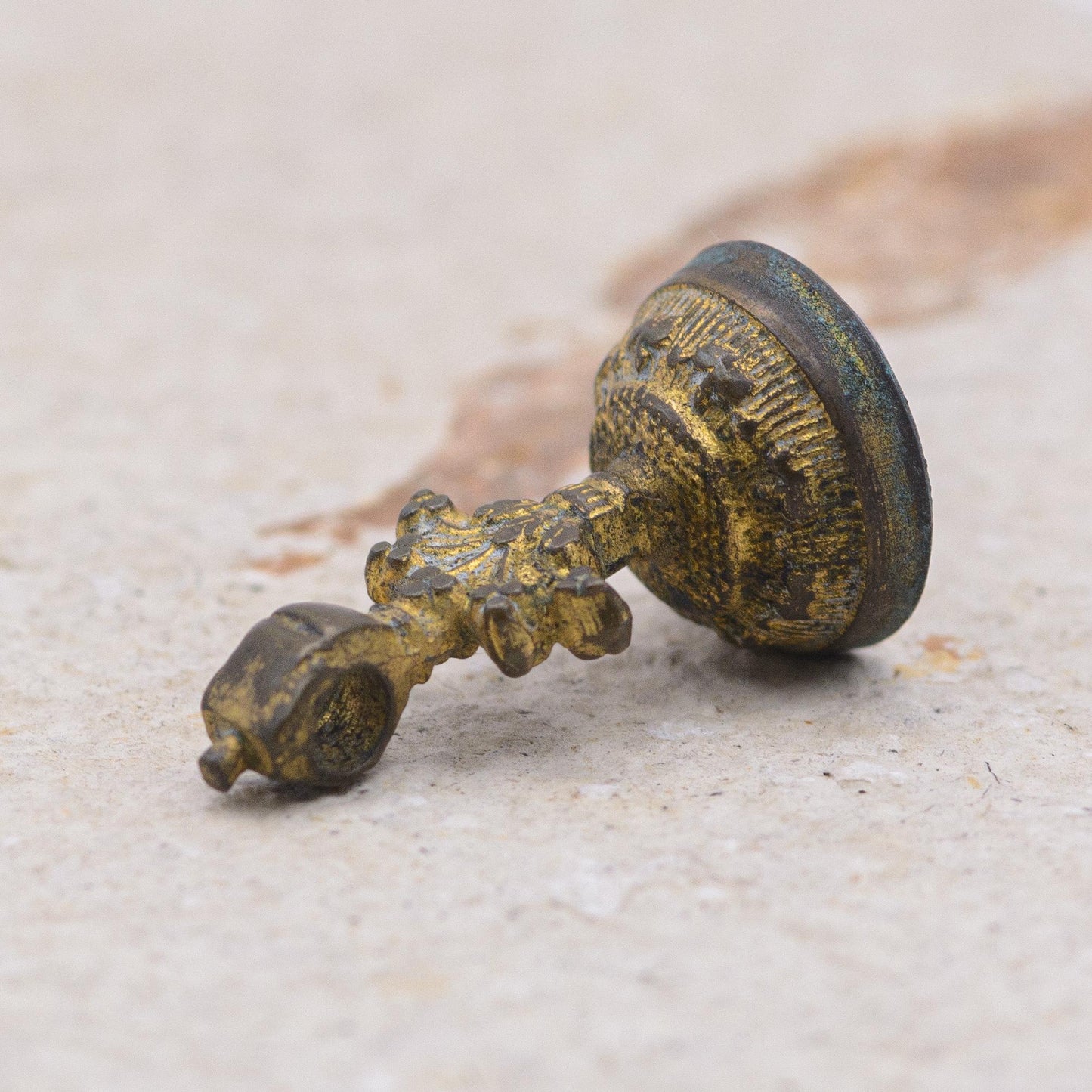 Small Antique Fob Wax Seal with the name "Elizabeth" Inscription