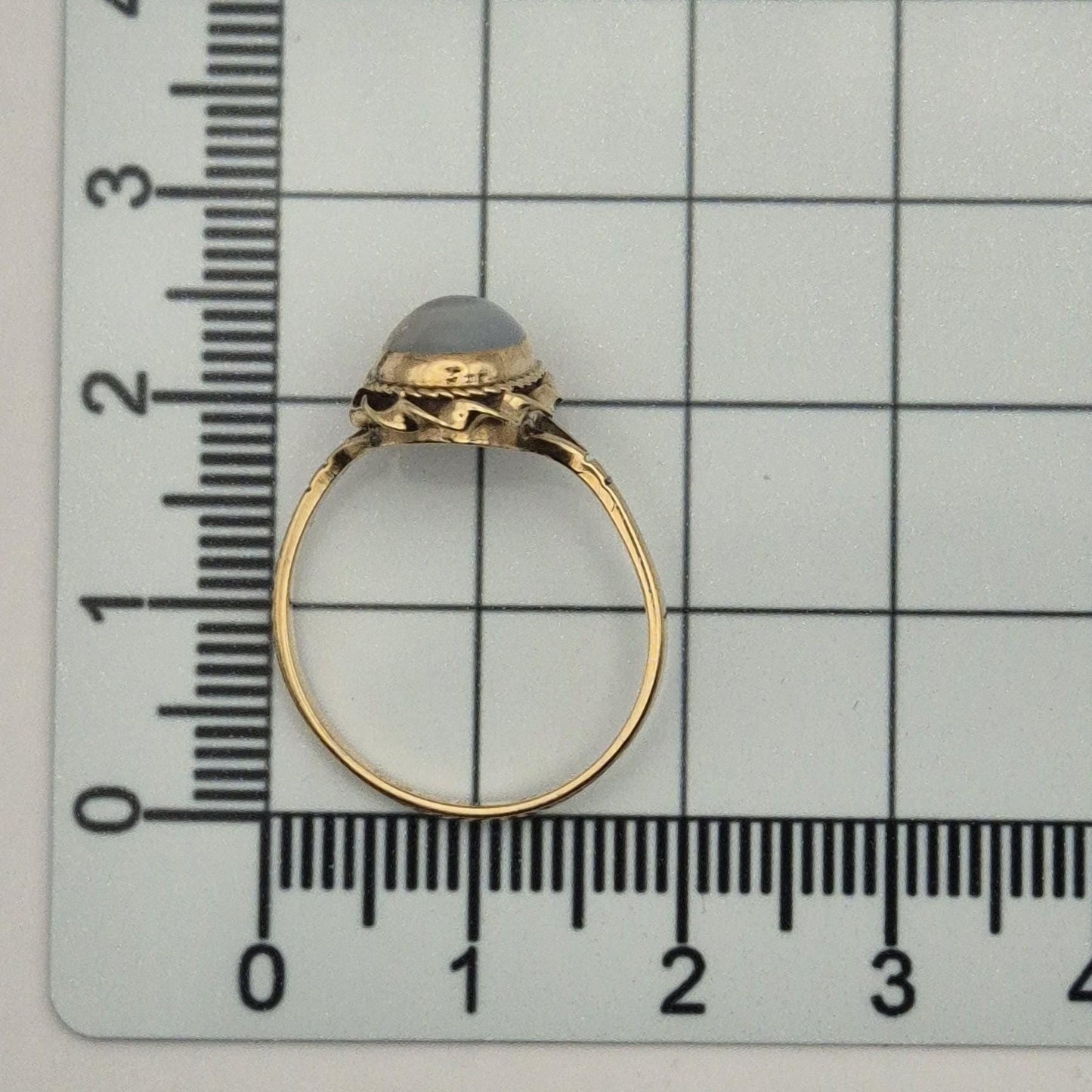 Vintage Moonstone Ring | 9ct Gold | UK Size M 1/2 | US Size 6.5 |
