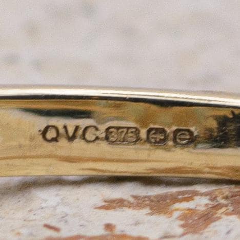 Opal Wishbone Ring | 9ct Gold | UK Size Q | US 8.25 |