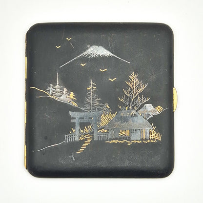 Vintage Japanese Damascene Cigarette Case