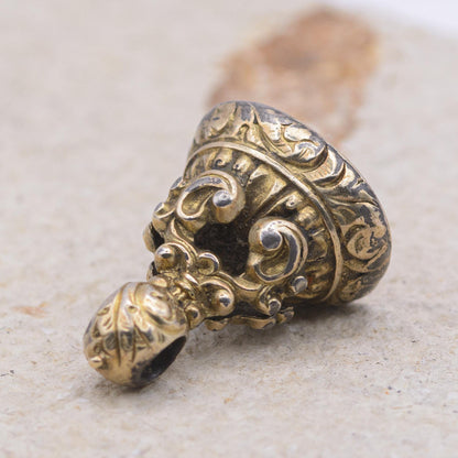 Antique Engraved Carnelian Bird Wax Seal