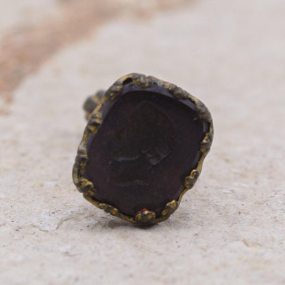 Small Antique Engraved Intaglio Fob Wax Seal