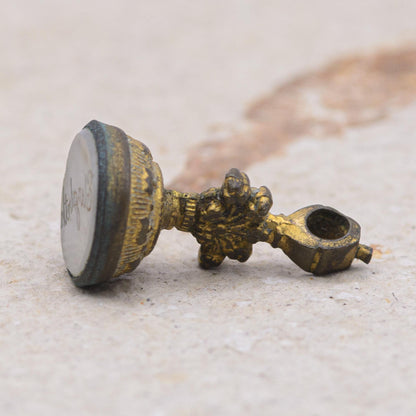 Small Antique Fob Wax Seal with the name "Elizabeth" Inscription