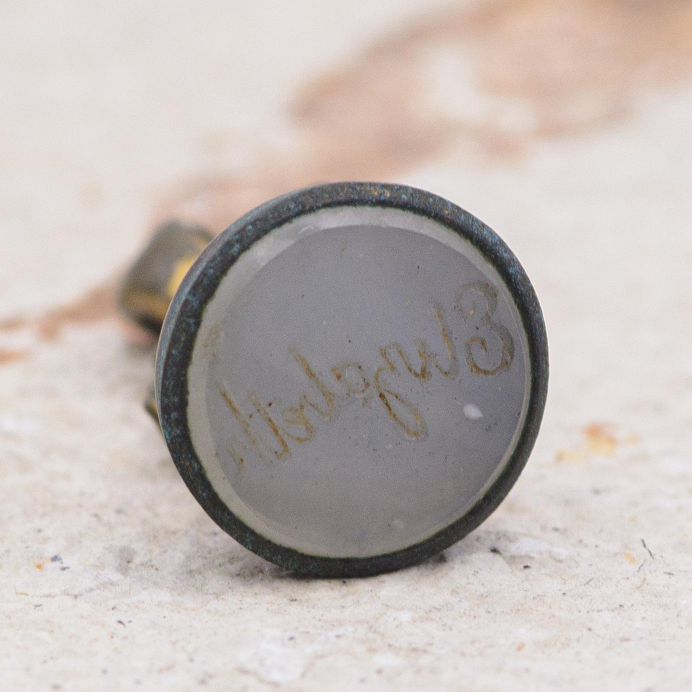Small Antique Fob Wax Seal with the name "Elizabeth" Inscription
