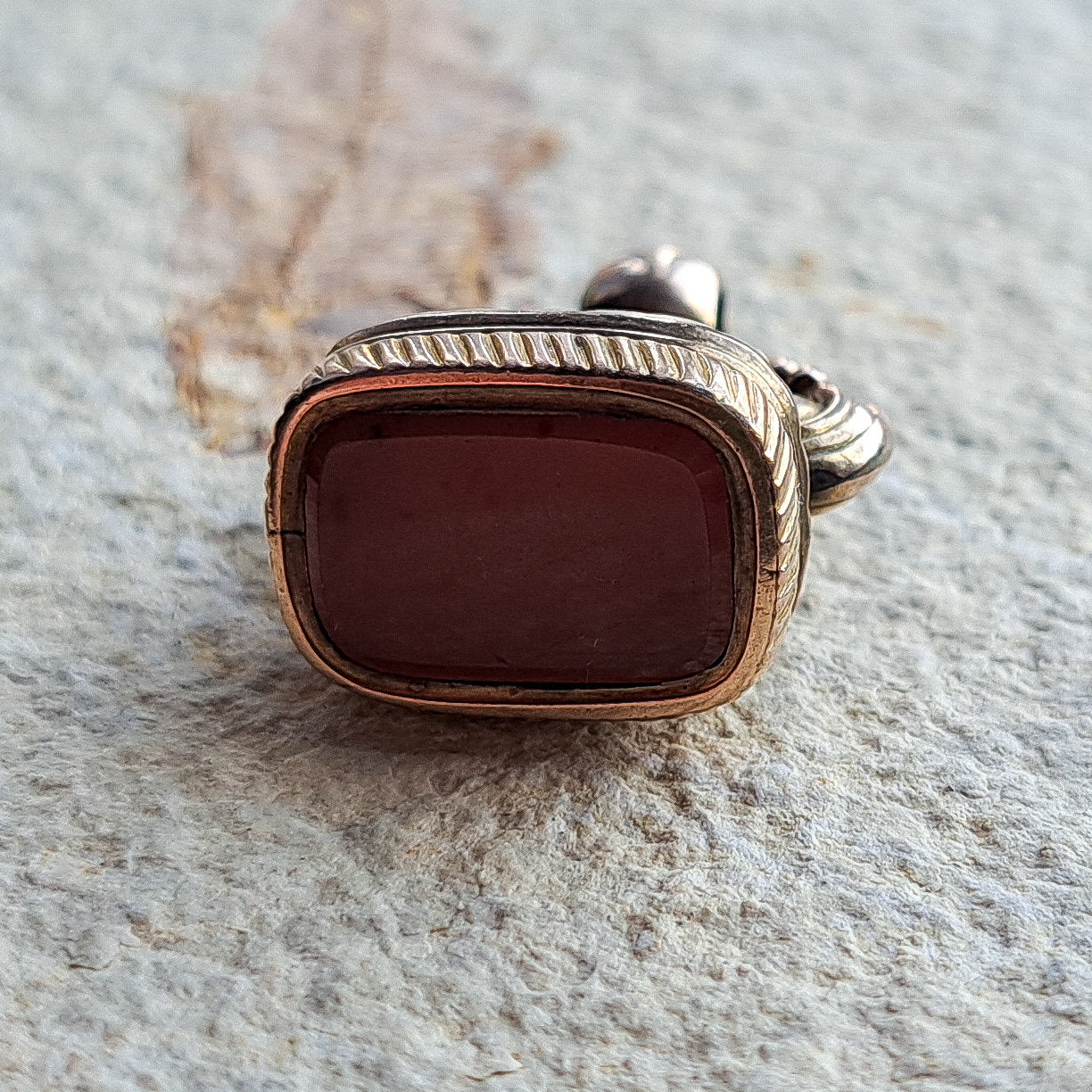 Antique Georgian Gold Cased Fob Seal with Carnelian | Pocket Watch | Fashion | Gentlemens | Necklace | Charm | Vintage |