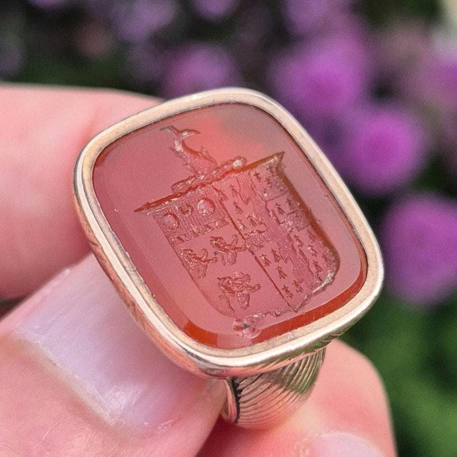 Rare Georgian Intaglio Seal Fob