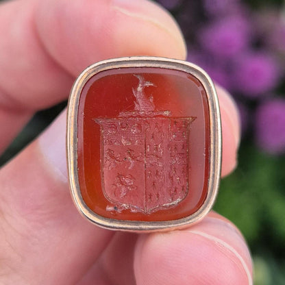 Rare Georgian Intaglio Seal Fob